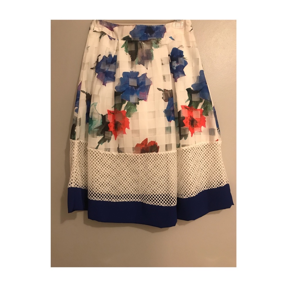 Banana USA Crop top midi skirt set